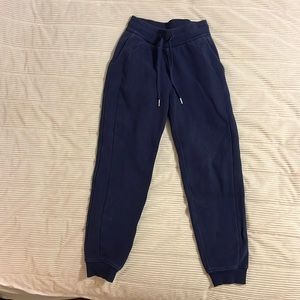 Lululemon Scuba High Rise Jogger Night Sea Size 2